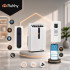 Mobilusis oro kondicionierius Ruhhy su WiFi, 4 viename, 12000 BTU, 3,5 kW, 25–30 m², 440 × 350 × 738 mm