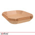 Popieriniai įdėklai karšto oro gruzdintuvei Zortiva, Dual Basket, 150 vnt., 20 x 20 cm ir 19,5 x 13 cm