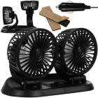 Dvigubas automobilinis ventiliatorius Xtrobb 23222 12V