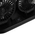 Dvigubas automobilinis ventiliatorius Xtrobb 23222 12V