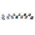 Žaislinių automobilių rinkinys su patraukiamu mechanizmu lagamine, ISO TRADE, 50 vnt., 26603