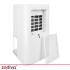 Oro sausintuvas, drėgmės surinkėjas, tylus, su laikmačiu ir LED apšvietimu – Zortiva Brezia, 1400 ml, 380 ml/24 h