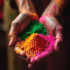 Spalvotų holi miltelių rinkinys 6 × 100 g
