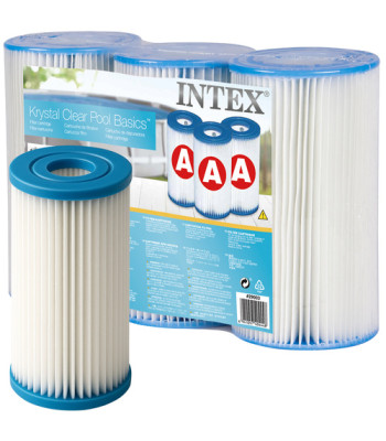 Baseino siurblio filtras, A tipo, 3 vnt. rinkinys, INTEX 29003