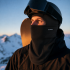 Juoda balaklava Trizand, universalus dydis