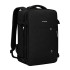 Turistinė kuprinė Trizand su USB, juoda, 40 × 20 × 25 cm