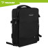 Turistinė kuprinė Trizand su USB, juoda, 40 × 20 × 25 cm