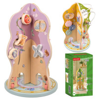 Edukacinis medinis žaislas – medelis Kruzzel 10w1, 195 x 305 mm