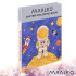 Vandeninė spalvinimo knygelė „Astronautas“ Maaelo – 24 lapai, 12 spalvų, 16 x 19 x 1,8 cm