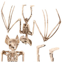 Šikšnosparnio skeletas – velykinė dekoracija, GLIMZ, 30 cm