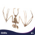 Šikšnosparnio skeletas – velykinė dekoracija, GLIMZ, 30 cm