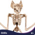 Šikšnosparnio skeletas – velykinė dekoracija, GLIMZ, 30 cm