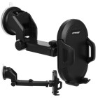 Automobilinis telefono laikiklis su teleskopine kojele ir siurbtuku – Xtrobb, 16 x 7 x 11 cm