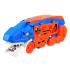 Žaislinis dinozauro formos autovežis su trasa, paleidimo įtaisu ir 6 automobiliukais – T-Rex, 32 x 11,5 x 12,5 cm