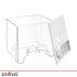 Zortiva sidabrinis oro sausintuvas su nuotolinio valdymo pulteliu, 0,8L/24h, 35,4 x 21 x 14,1 cm