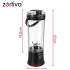Belaidis nešiojamasis trintuvas su ledo smulkinimo funkcija, 150 W, 600 ml, Zortiva ShakeWave