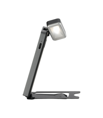 LED skaitymo lemputė su spaustuku „Izoxis“, USB-C, 3 šviesos spalvos, 5 ryškumo lygiai, 11,5 × 3,5 × 1,3 cm