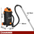 Pramoninis dulkių siurblys Kaminer MWD245S, 30 l