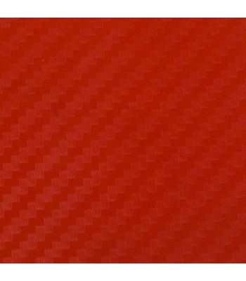Folia CARBON 3D Raudona