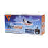 Nuotoliniu būdu valdomas lėktuvas RC WLtoys Sky King F959S 2,4 GHz oranžinis