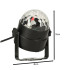 RGB LED disko kamuolio projektorius + nuotolinio valdymo pultas