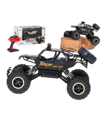 Metalinė RC Rock Crawler mašina 4WD 1:12 juoda