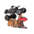 Metalinė RC Rock Crawler mašina 4WD 1:12 juoda