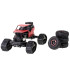 RC Rock Crawler 4x4 LHC012 automobilis 2in1 raudonas