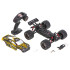 RC automobilis MONSTER TRUCK 1:12 2.4GHz X9116 geltonos spalvos