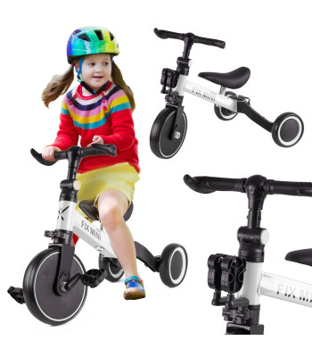 3in1 vaikiškas triratukas, Trike Fix Mini, Baltas