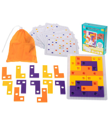 Loginis galvosūkis Tetris ir kortos