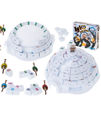 Žaidimas: Statyk Igloo su Pingvinais