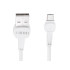 L BRNO laidas greitam įkrovimui micro USB baltas