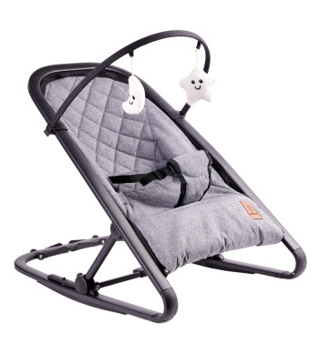LULILO kūdikių supamoji kėdutė ROKULO + žaislai