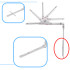 Apsauginė Barjerka Lovai 90CM Avys