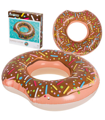 BESTWAY 36118 Pripučiama Plaukimo Lenta Donut 107CM Ruda