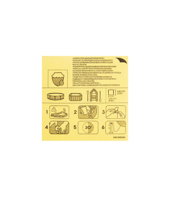 BESTWAY 62091 pleistrai baseinams, 10 vnt.