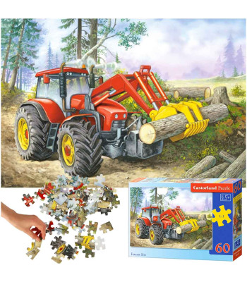 Castorland dėlionė 60 elementų - miško vaizdas