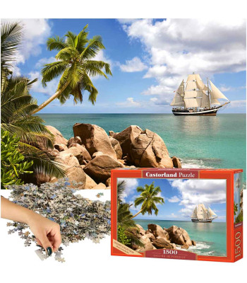CASTORLAND PUZZLES 1500EL. Plaukimas Rojumi