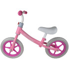 Vaikų krosinis dviratis rožinės ir baltos spalvų