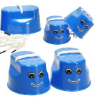 Vaikų balansinės basutės 2 vnt. mėlynos spalvos