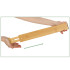 Reguliuojamas bambuko stalčių organizatorius 56x6x1,5 cm 1 vnt.