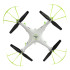 "Syma X5HW" 2,4 GHz RC dronas "Wi-Fi" kamera balta