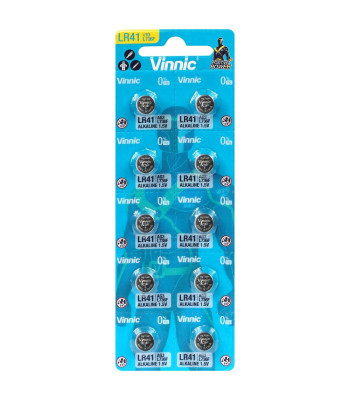 Baterijos Vinnic LR41 LR736