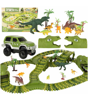 Torų lenktynės su dinozaurais – 240 elementų