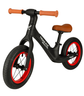 Vaikiškas balansinis dviratis Trike Fix Balance PRO, juodas