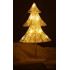 Kalėdų eglutės dekoracija 39cm 10LED šiltai geltonos spalvos, maitinama baterijomis