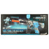 Vandens šautuvas mėlynas gelio kamuoliukų pistoletas USB baterija maitinamas 550 vnt. 7-8 mm