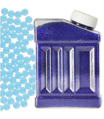 Mėlynos hidrogelio kulkos 250g 50000 vnt. 7-8 mm