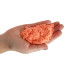 Kinetinis smėlis 1 kg maišelyje oranžinis